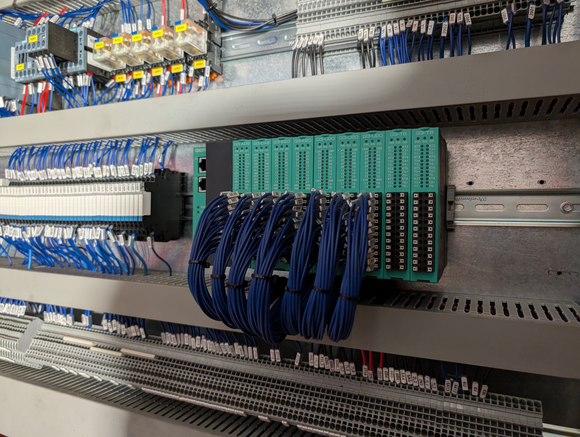 plc-Tecno Service srl PLC sostituzione su pressa revisionata